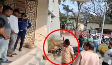 ওসির সামনে চাঁদা দাবির অভিযোগ, যুবদল নেতা বললেন ‘পাওনা টাকা চেয়েছি’