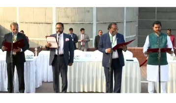 শপথ নিলেন ২৪ প্রতিমন্ত্রী