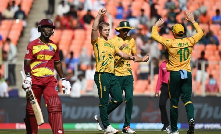 প্রোটিয়াদের তেজে ম্লান ক্যারিবীয় রং