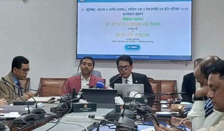 জুনিয়র বৃত্তি পরীক্ষার ফল প্রকাশ