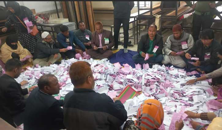 রংপুরে ভোটগ্রহণ শেষ, চলছে গণনা 