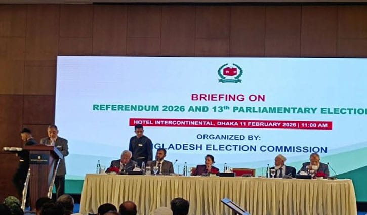 শান্তিপূর্ণ, স্বচ্ছ ও বিশ্বাসযোগ্য নির্বাচনে আমরা প্রতিশ্রুতিবদ্ধ: সিইসি