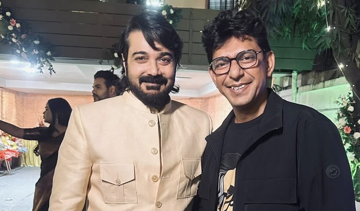 প্রসেনজিতের বাড়িতে চঞ্চল