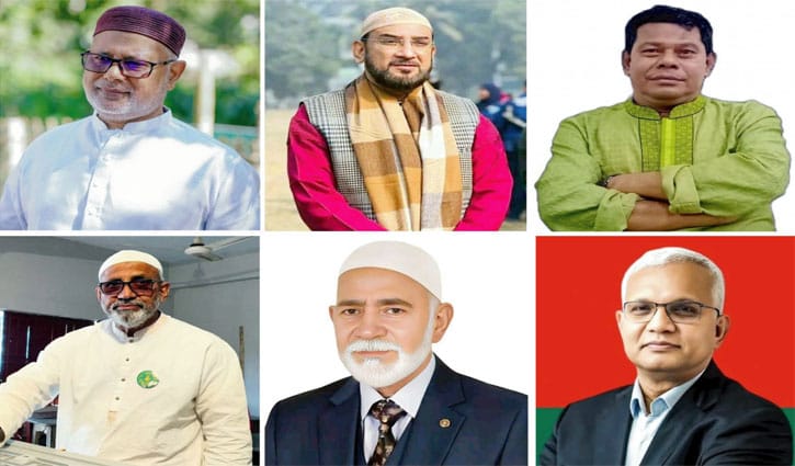 দিনাজপুরের ৫টিতে বিএনপি, ১টিতে স্বতন্ত্র জয়ী