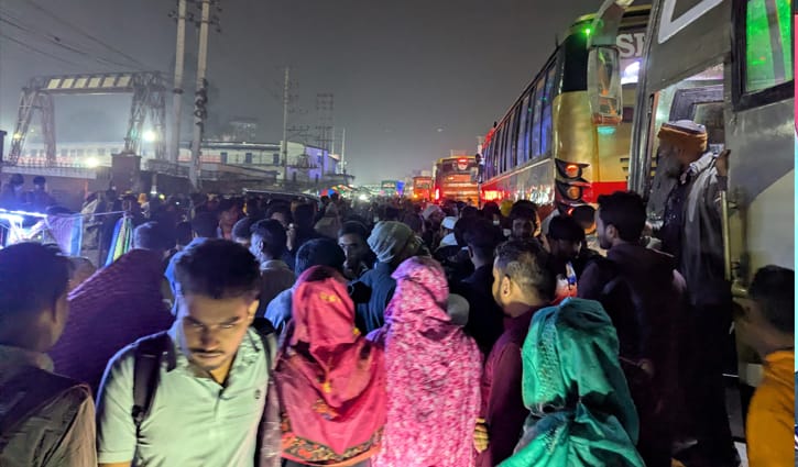 ভোটের ছুটিতে ঈদের মতো অবস্থা, তবে ভাড়া ও যানজটে ভোগান্তি