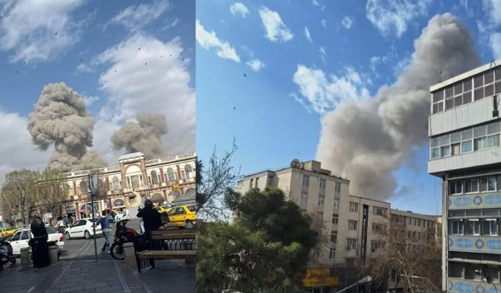 ইরানে যৌথ হামলা চালাল যুক্তরাষ্ট্র ও ইসরায়েল