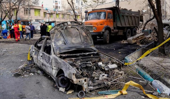ইরানের ৫০০ লক্ষ্যবস্তুতে আঘাত হানার দাবি ইসরায়েলের