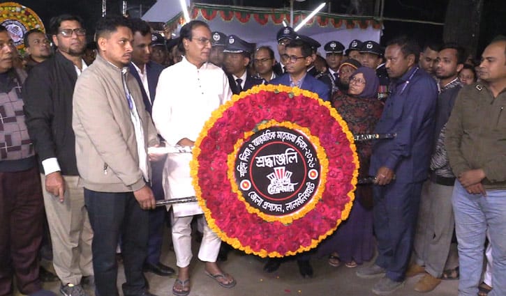 লালমনিরহাটে মন্ত্রীর জন্য ছিল না ফুলের ডালা, নেতা-কর্মীদের তীব্র ক্ষোভ