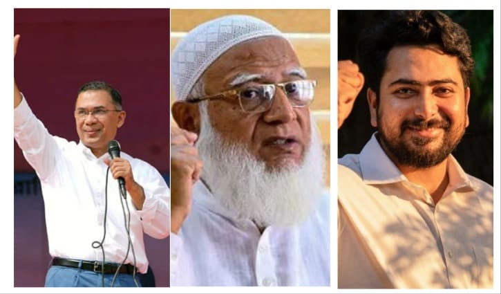 শফিকুর রহমান ও নাহিদ ইসলামের বাসায় যাচ্ছেন তারেক রহমান