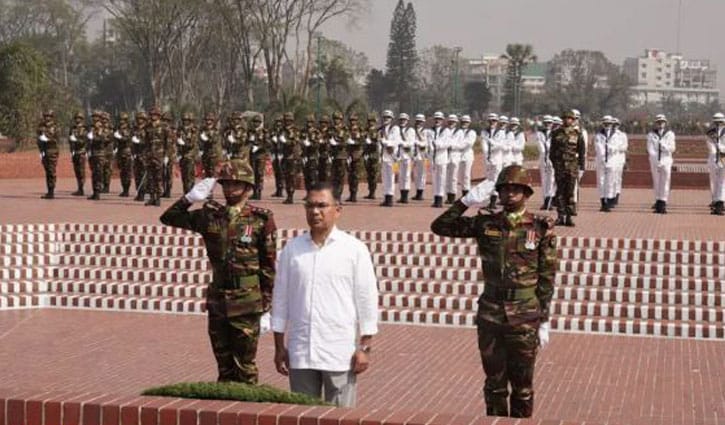 ‘শহীদদের আকাঙ্ক্ষার বাংলাদেশ প্রতিষ্ঠায় কাজ শুরু’