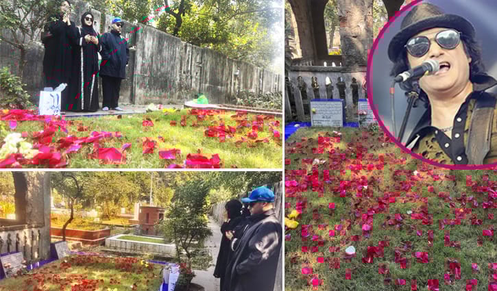 শাফিনের সমাধি ফুলে ফুলে ছেয়ে দিলেন স্ত্রী-সন্তানেরা