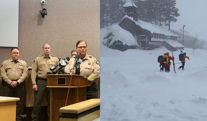 ক্যালিফোর্নিয়ায় তুষারধসে ৮ স্কিয়ারের মৃত্যু