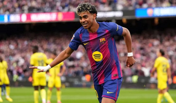 ইয়ামালের হ্যাটট্রিকে শীর্ষে বার্সেলোনা, সামনে আতলেতিকো পরীক্ষা