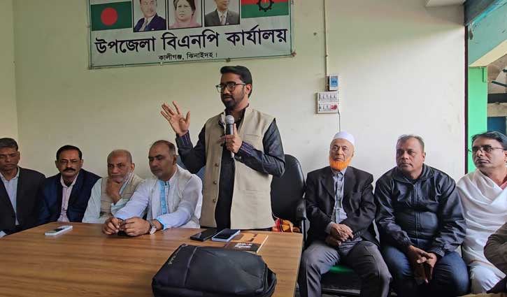 ঝিনাইদহ-৪ আসনে বিএনপি আমাকে পাঠিয়েছে: রাশেদ খান