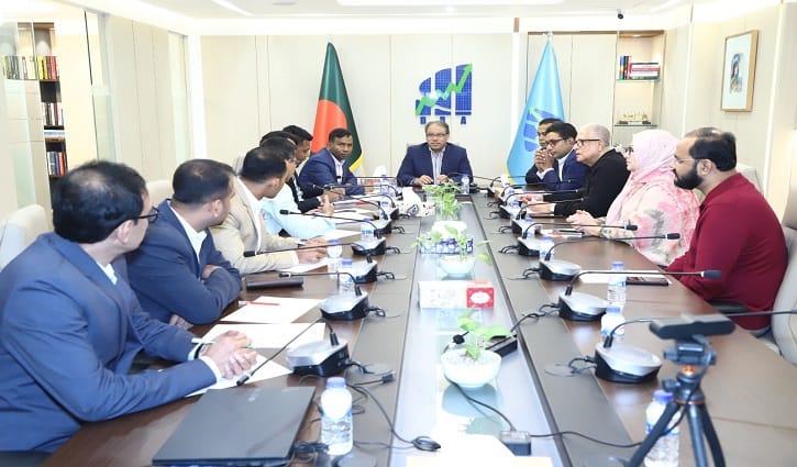 ডিবিএর সঙ্গে সিএমজেএফ প্রতিনিধিদের সৌজন্য সাক্ষাৎ
