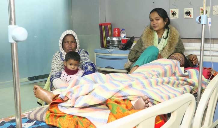আগুন পোহাতে গিয়ে অগ্নিদগ্ধ বাড়ছে, রমেক হাসপাতালে রোগী ৫ গুণ
