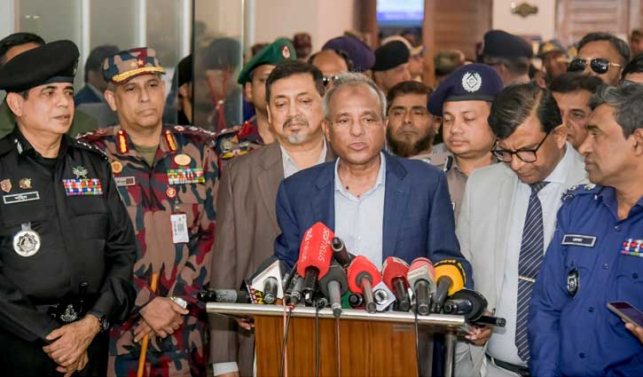 নির্বাচন ও গণভোট অনুষ্ঠান নিয়ে সংশয় নেই: স্বরাষ্ট্র উপদেষ্টা