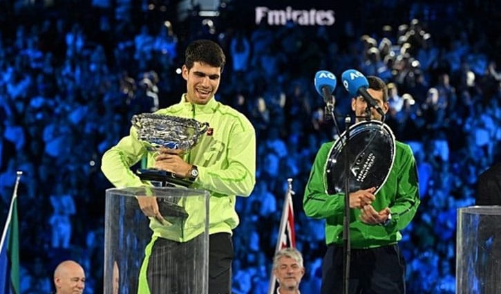 আলকারাজের অস্ট্রেলিয়ান স্বপ্নপূরণ: জোকোভিচকে হারিয়ে নতুন ইতিহাস