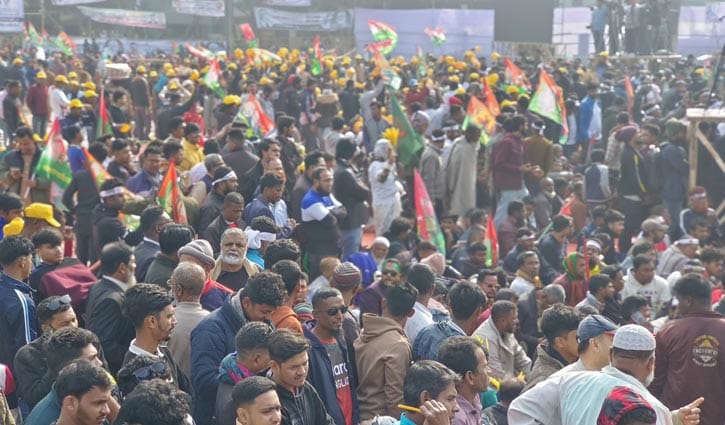 খুলনায় তারেক রহমানের সমাবেশ শুরু