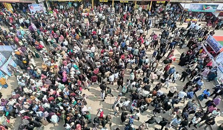 কুবি ‘এ’ ইউনিটের ভর্তি পরীক্ষা অনুষ্ঠিত