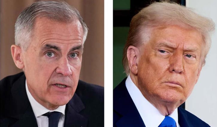 দাভোস ভাষণের জেরে ট্রাম্পের ফোন, নিজের অবস্থানেই অনড় কানাডার প্রধানমন্ত্রী