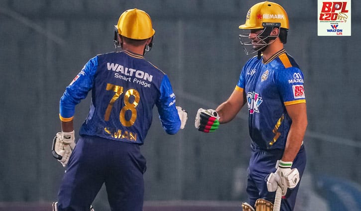 অবশেষে সাইফের ব্যাটে রান, ঢাকার চ্যালেঞ্জিং সংগ্রহ