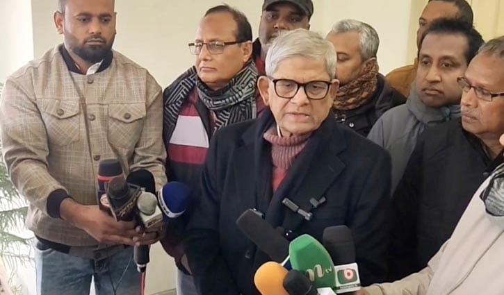 দেশের আইনশৃঙ্খলা পরিস্থিতিতে সন্তুষ্ট নন মির্জা ফখরুল