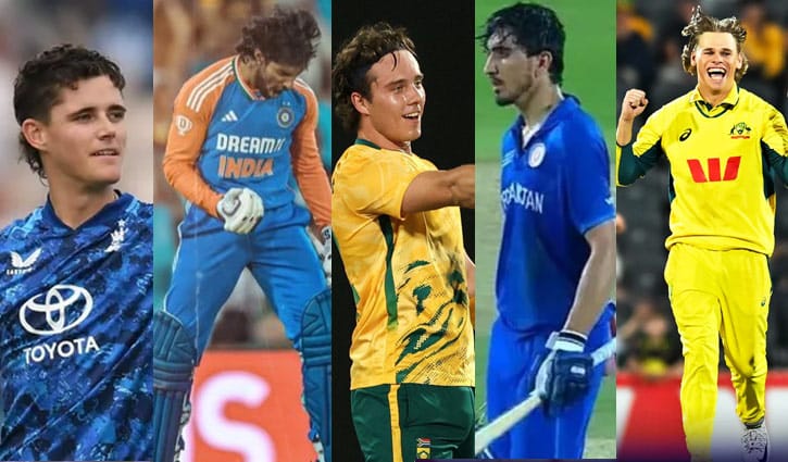 টি-টোয়েন্টি বিশ্বকাপে ঝড় তুলতে প্রস্তুত যে পাঁচ তরুণ তারকা