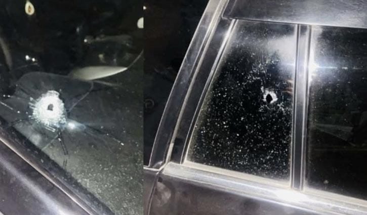 নারায়ণগঞ্জে ছাত্রদলের সাবেক নেতার গাড়িতে গুলি