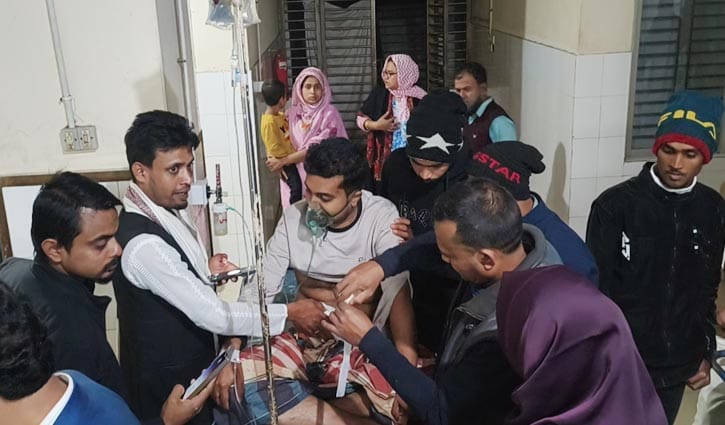 ফরিদপুরে স্বতন্ত্র প্রার্থীর দুই সমর্থককে কুপিয়ে জখম