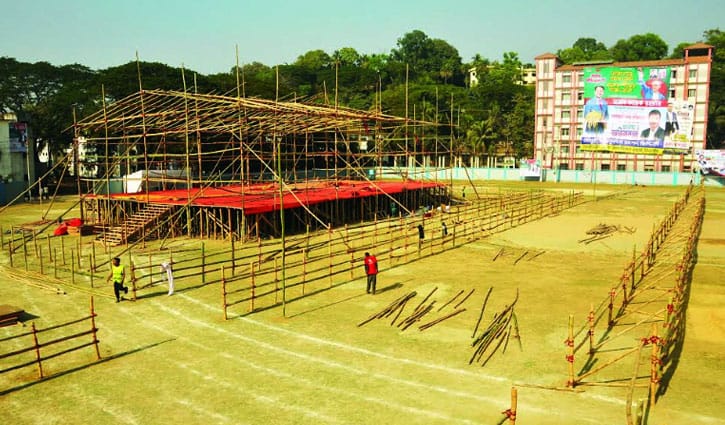 পলোগ্রাউন্ডে বিএনপির লাখো মানুষের সমাবেশ রোববার
