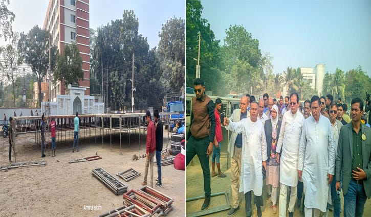 ২২ বছর পর নির্বাচনি জনসভায় রংপুরে তারেক রহমান