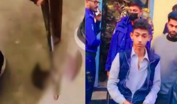 হবিগঞ্জে বিএনপি কার্যালয়ের সামনে থেকে কুড়ালসহ যুবক আটক