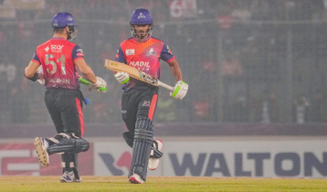 তানজিদের সেঞ্চুরিতে ফাইনালে লড়াকু পুঁজি পেল রাজশাহী