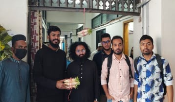 আশ্বাসে ক্লান্ত শিক্ষার্থীরা, গোবিপ্রবিতে ‘মুলা’ ঝুলিয়ে প্রতিবাদ