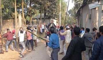 হাতীবান্ধায় বিএনপি-জামায়াত দফায় দফায় সংঘর্ষ, আহত ১০