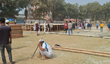 মঙ্গলবার গাজীপুরে যাচ্ছেন জামায়াত আমির, প্রস্তুত হচ্ছে মঞ্চ