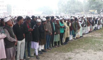 শেরপুরে জামায়াত নেতার দাফন, সেনা টহল জোরদার