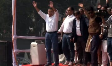 পলোগ্রাউন্ডের সমাবেশস্থলে পৌঁছেছেন তারেক রহমান