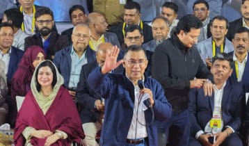 ‘গার্মেন্টসের রাজধানী’ গাজীপুরে তারেক রহমান, ‘দেশে নতুন শিল্প আনব’