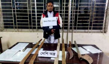 গাইবান্ধায় দেশীয় অস্ত্রসহ বিএনপি নেতা আটক