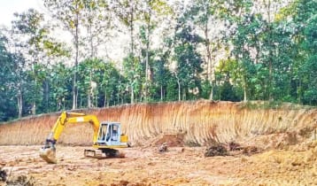 রামগড়ে পাহাড় কেটে জমি ভরাট, তদন্তের নির্দেশ