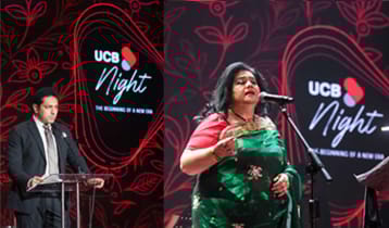 চ্যালেঞ্জ পেরিয়ে ‘ইউসিবি নাইটে’ রেকর্ড সাফল্যের উদযাপন চ্যালেঞ্জ পেরিয়ে ‘ইউসিবি নাইটে’ রেকর্ড সাফল্যের উদযাপন