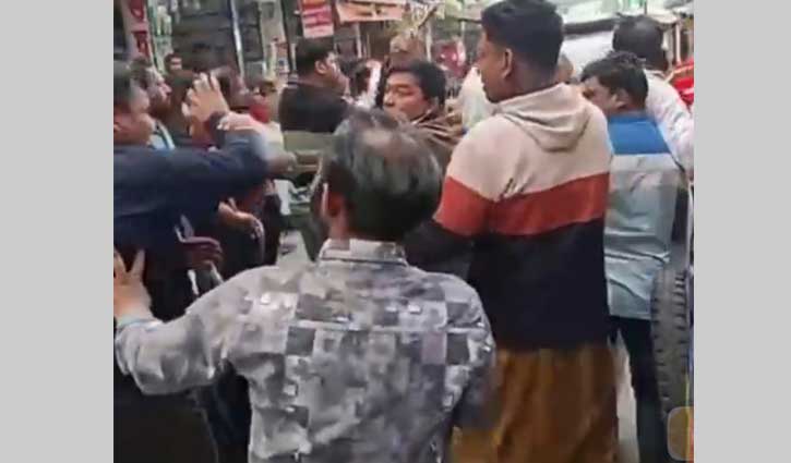 মাদারীপুরে বিএনপি ও স্বতন্ত্র প্রার্থীর সমর্থকদের মধ্যে সংঘর্ষ