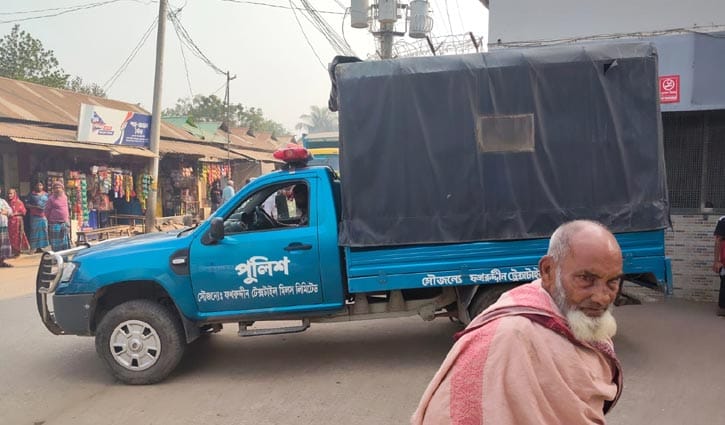 শ্রীপুরে ময়লার গাড়ির চাপায় প্রাণ গেল নিরাপত্তা প্রহরীর