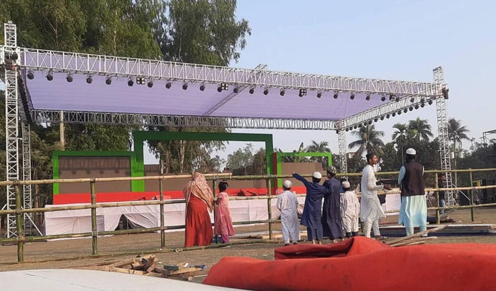 তারেক রহমানের আগমন ঘিরে বিরামপুরে ব্যাপক প্রস্তুতি