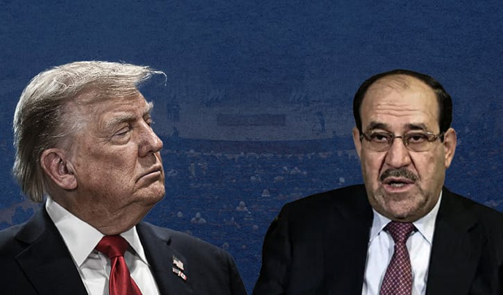 ট্রাম্পের হুমকি ‘ইরাকের ক্ষমতায় মালিকি ফিরলে মার্কিন সাহায্য বন্ধ’