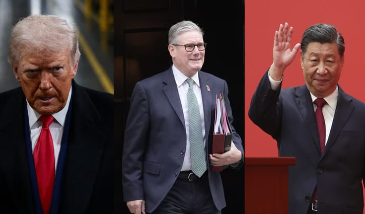 যুক্তরাষ্ট্রের সঙ্গে অস্বস্তির মধ্যেই চীন সফরে ব্রিটিশ প্রধানমন্ত্রী