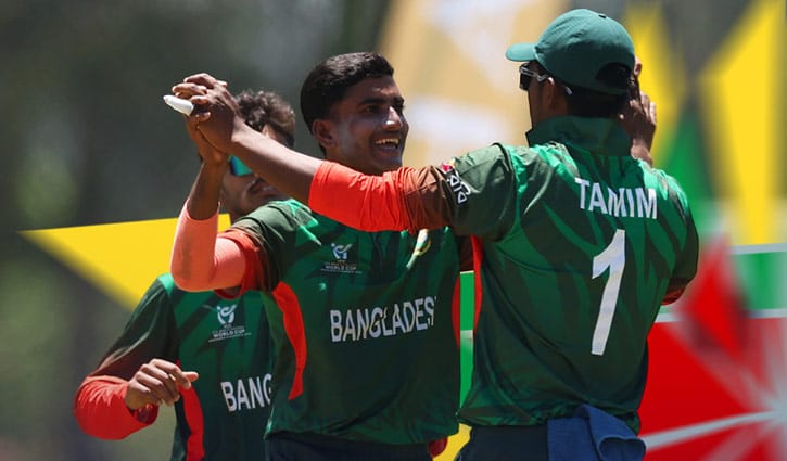 যুক্তরাষ্ট্রকে ১৯৯ রানে অলআউট করল বাংলাদেশ