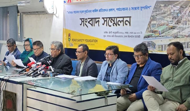 সড়ক নিরাপত্তায় তিন স্তরের রূপরেখা প্রস্তাব 